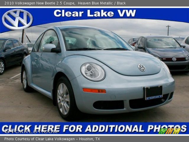 2010 Volkswagen New Beetle 2.5 Coupe in Heaven Blue Metallic