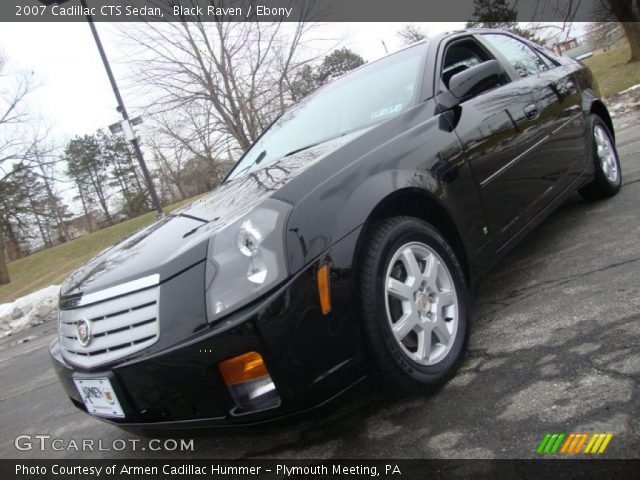 2007 Cadillac CTS Sedan in Black Raven