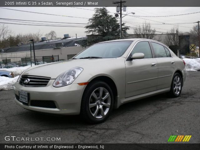 2005 Infiniti G 35 x Sedan in Serengeti Sand