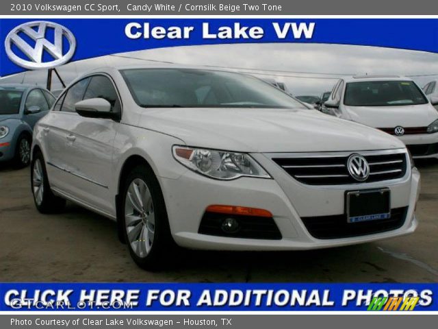 2010 Volkswagen CC Sport in Candy White