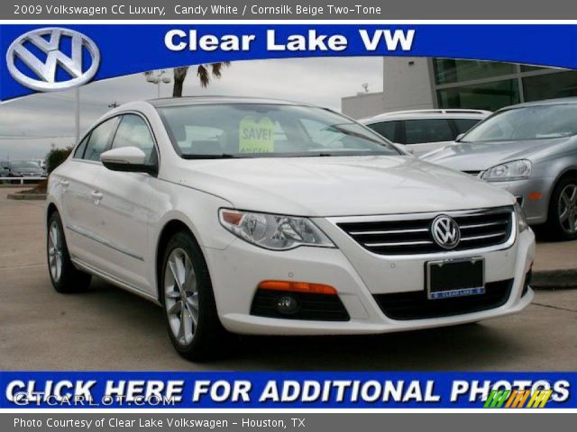2009 Volkswagen CC Luxury in Candy White