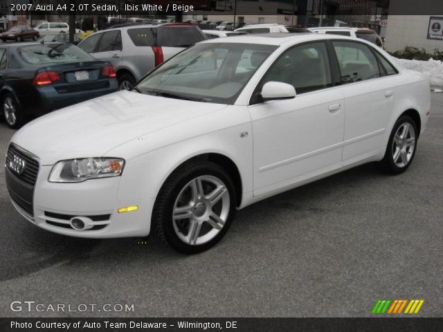 2007 Audi A4 2.0T Sedan in Ibis White