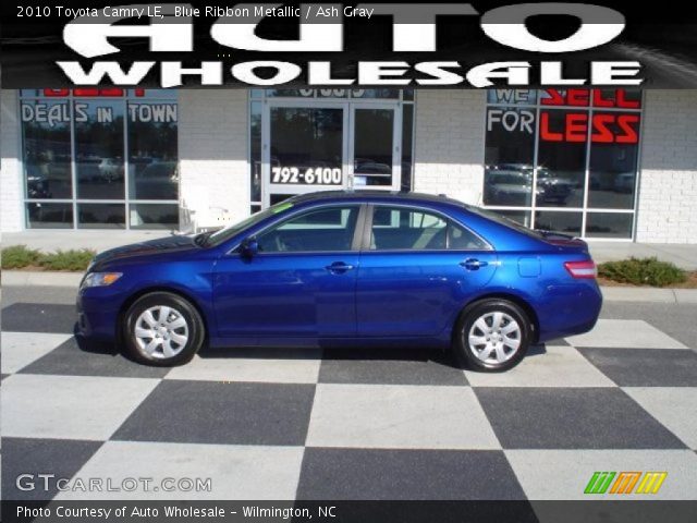 2010 Toyota Camry LE in Blue Ribbon Metallic