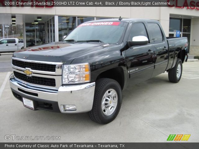 Black - 2008 Chevrolet Silverado 2500HD LTZ Crew Cab 4x4 ... Black - 2008 Chevrolet Silverado 2500HD LTZ Crew Cab 4x4 ...