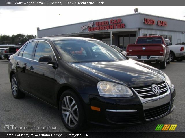 2006 Volkswagen Jetta 2.5 Sedan in Black