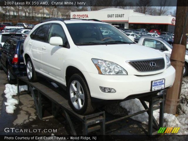 2007 Lexus RX 350 AWD in Crystal White