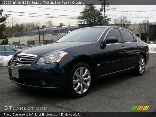 2006 Infiniti M 35x Sedan in Twilight Blue Pearl