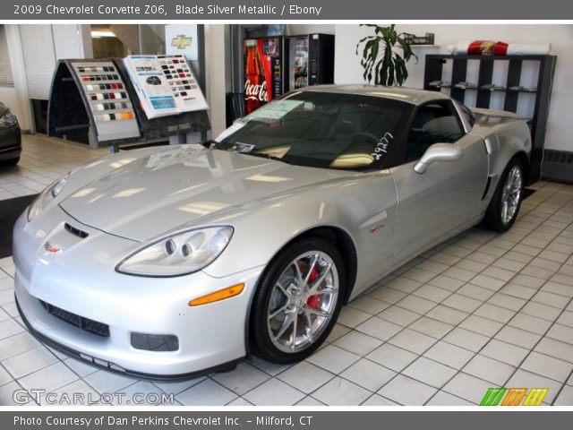 2009 Chevrolet Corvette Z06 in Blade Silver Metallic