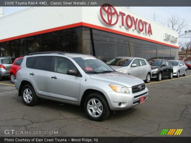 2006 Toyota RAV4 4WD in Classic Silver Metallic