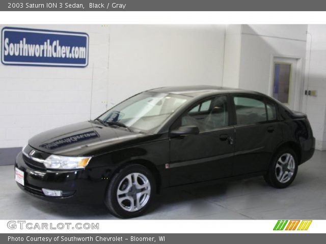 2003 Saturn ION 3 Sedan in Black