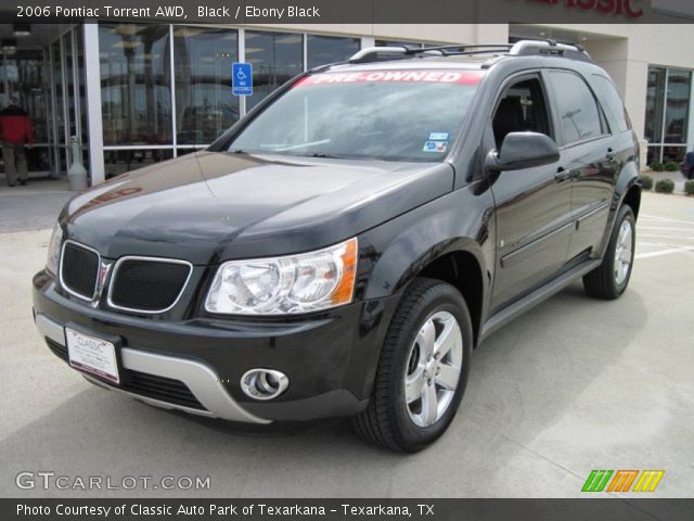 2006 Pontiac Torrent AWD in Black