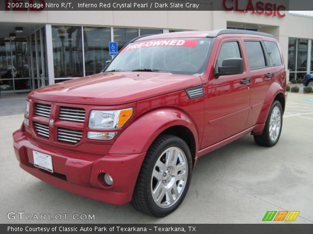 2007 Dodge Nitro R/T in Inferno Red Crystal Pearl