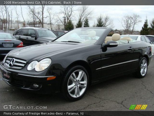 2008 Mercedes-Benz CLK 350 Cabriolet in Black