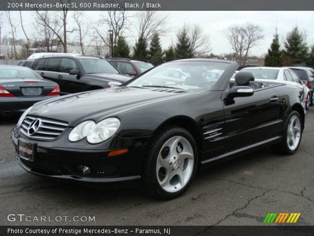 2004 Mercedes-Benz SL 600 Roadster in Black