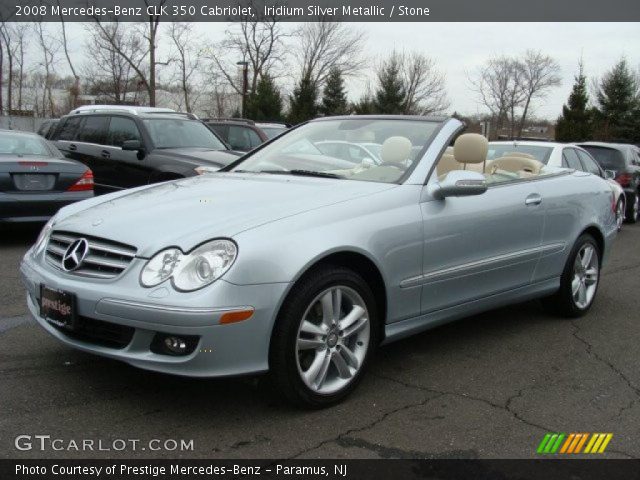 2008 Mercedes-Benz CLK 350 Cabriolet in Iridium Silver Metallic