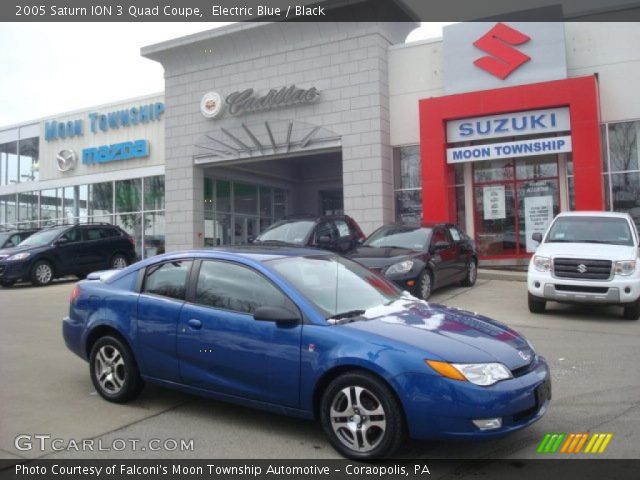 2005 Saturn ION 3 Quad Coupe in Electric Blue