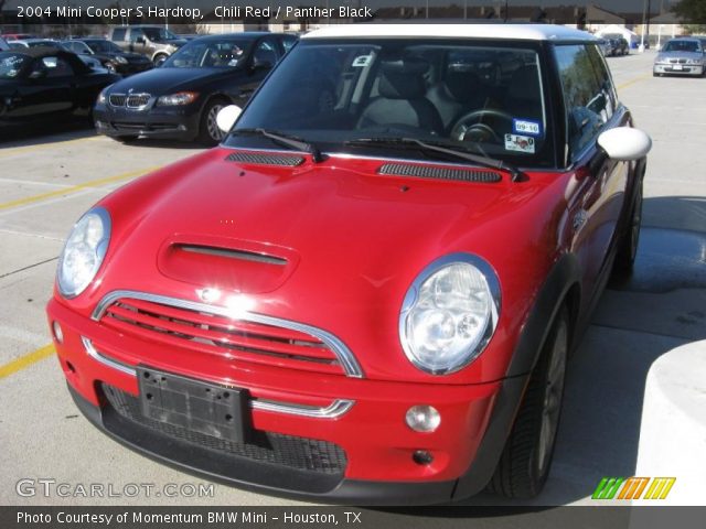 2004 Mini Cooper S Hardtop in Chili Red