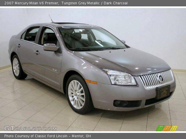 2007 Mercury Milan V6 Premier in Tungsten Grey Metallic