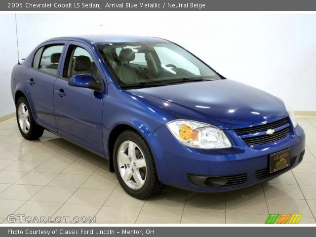 2005 Chevrolet Cobalt LS Sedan in Arrival Blue Metallic