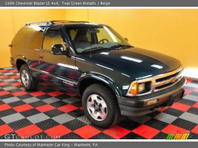 1996 Chevrolet Blazer LS 4x4 in Teal Green Metallic