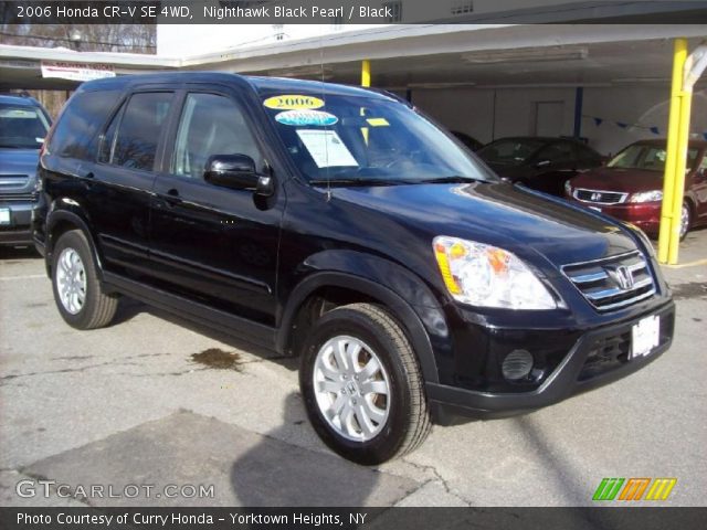 2006 Honda CR-V SE 4WD in Nighthawk Black Pearl