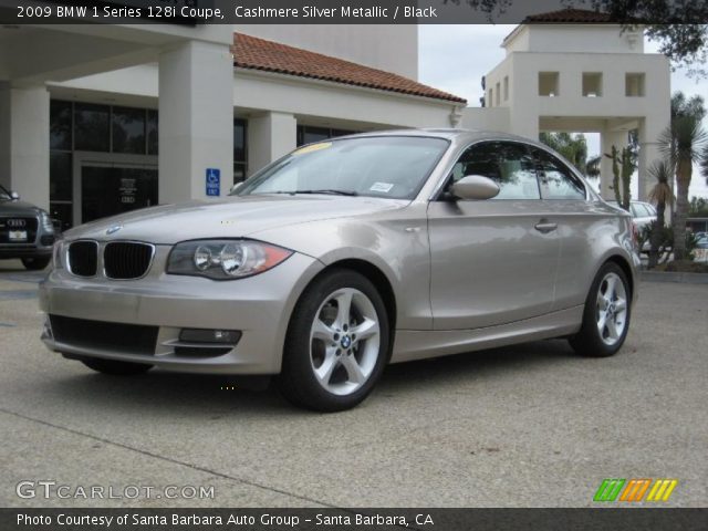 2009 BMW 1 Series 128i Coupe in Cashmere Silver Metallic