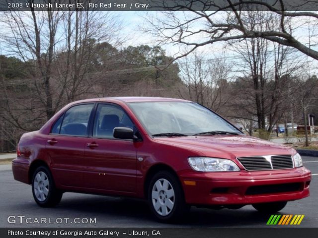 2003 Mitsubishi Lancer ES in Rio Red Pearl