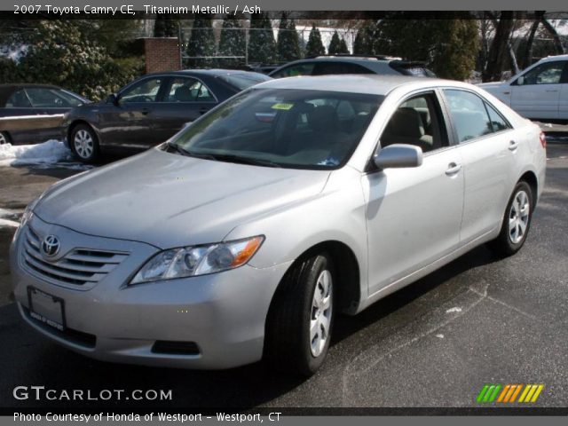 2007 Toyota Camry CE in Titanium Metallic