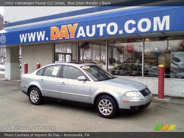 2003 Volkswagen Passat GLS Sedan in Blue Silver Metallic