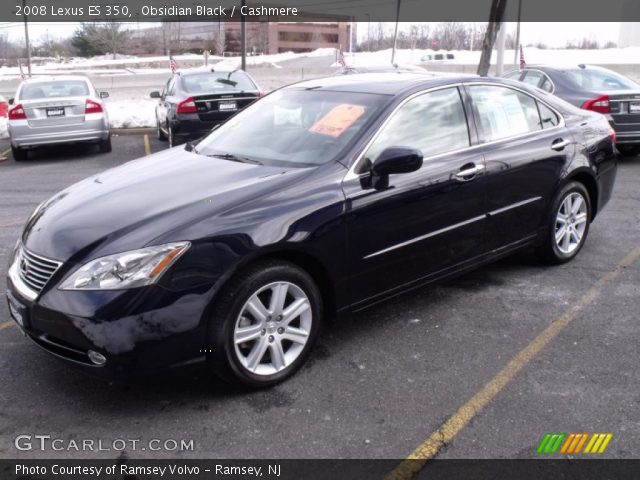 2008 Lexus ES 350 in Obsidian Black