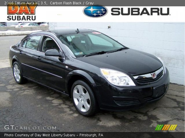 2008 Saturn Aura XE 3.5 in Carbon Flash Black