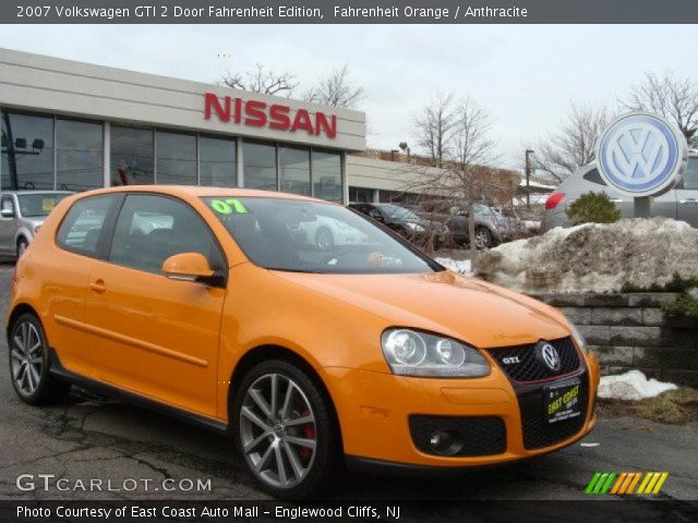 2007 Volkswagen GTI 2 Door Fahrenheit Edition in Fahrenheit Orange