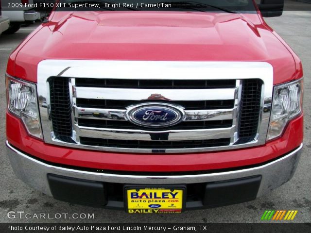 2009 Ford F150 XLT SuperCrew in Bright Red