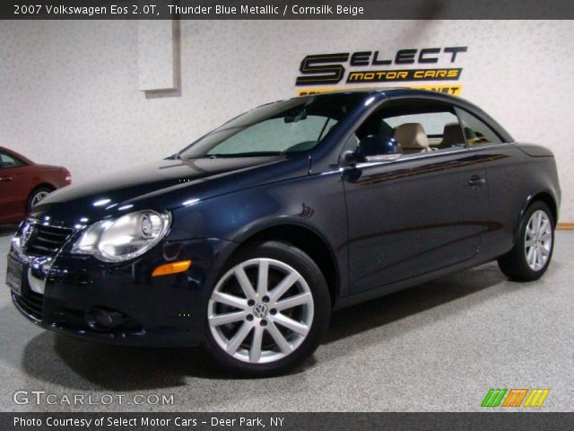 2007 Volkswagen Eos 2.0T in Thunder Blue Metallic