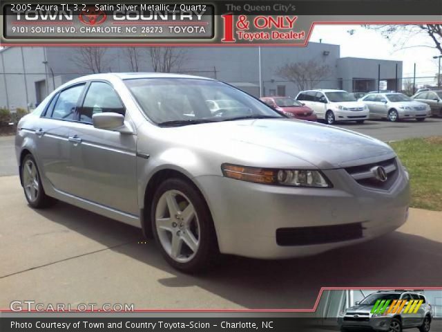 2005 Acura TL 3.2 in Satin Silver Metallic