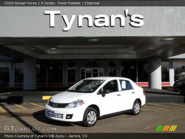 2009 Nissan Versa 1.6 Sedan in Fresh Powder
