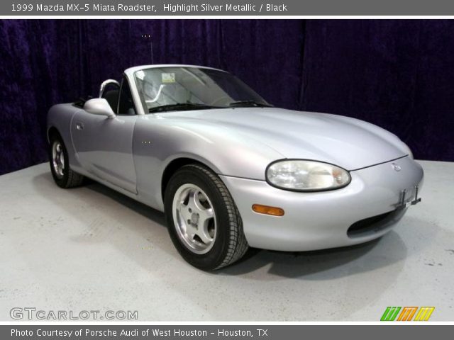 1999 Mazda MX-5 Miata Roadster in Highlight Silver Metallic