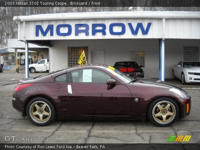 2003 Nissan 350Z Touring Coupe in Brickyard