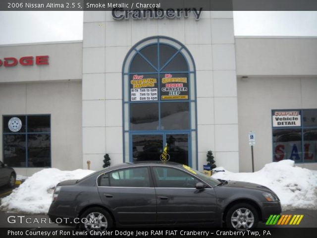 2006 Nissan Altima 2.5 S in Smoke Metallic