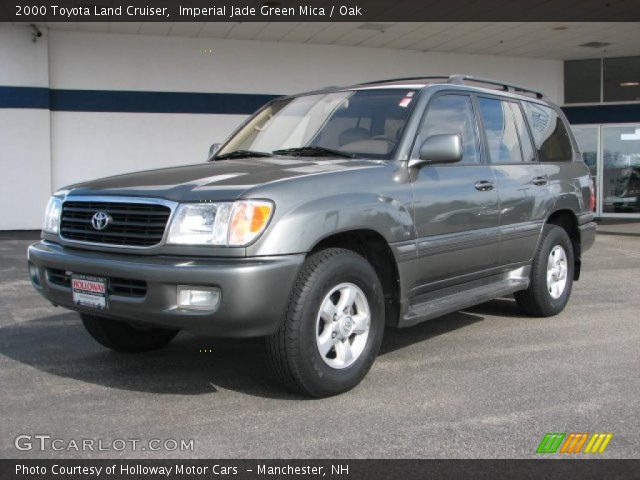 2000 Toyota Land Cruiser  in Imperial Jade Green Mica