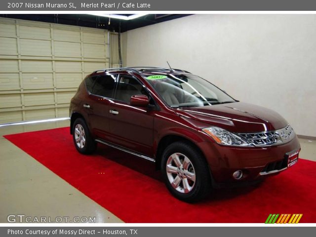 2007 Nissan Murano SL in Merlot Pearl