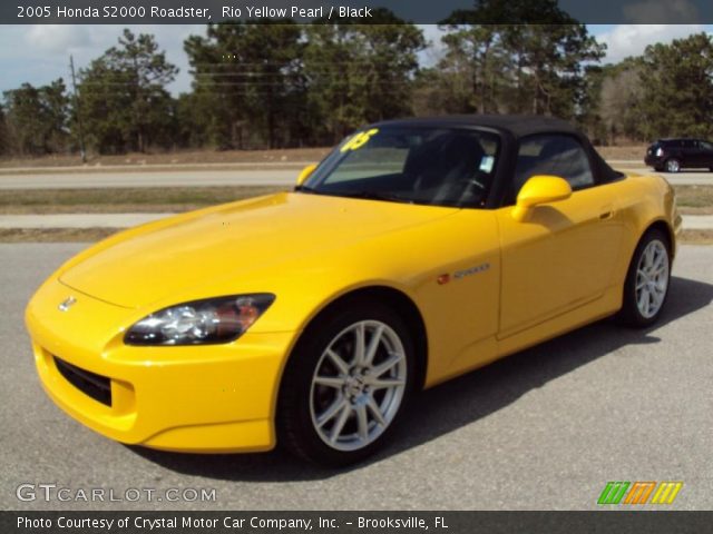 2005 Honda S2000 Roadster in Rio Yellow Pearl