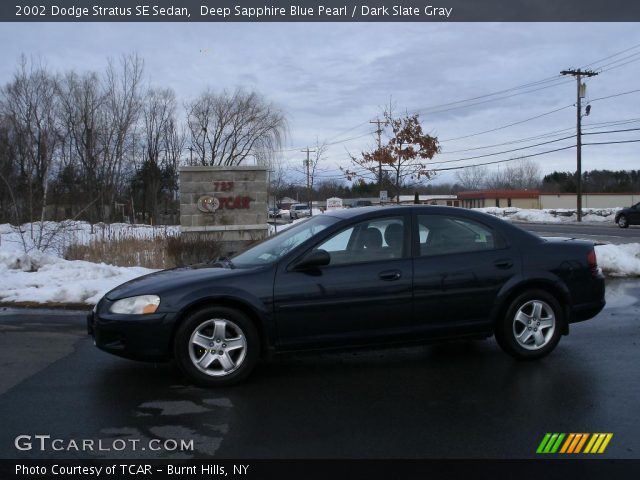 2002 Dodge Stratus SE Sedan in Deep Sapphire Blue Pearl