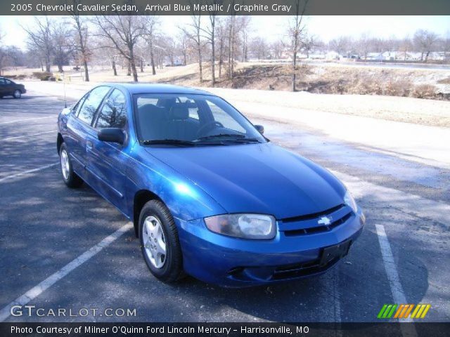 2005 Chevrolet Cavalier Sedan in Arrival Blue Metallic