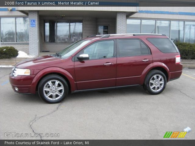 2008 Ford Taurus X Limited in Merlot Metallic