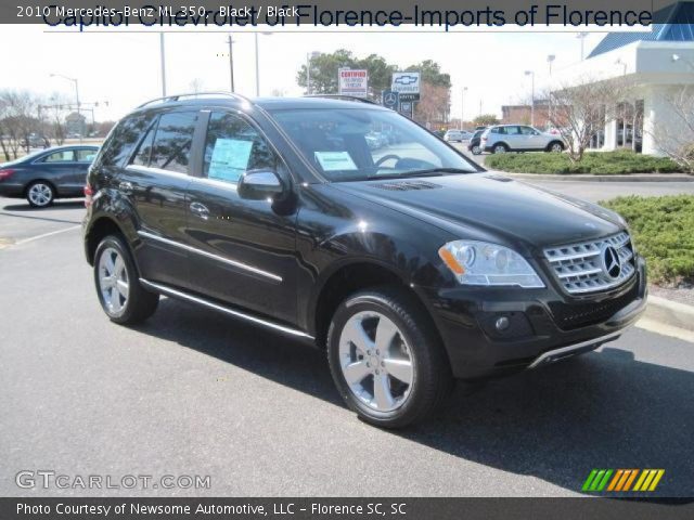 2010 Mercedes-Benz ML 350 in Black