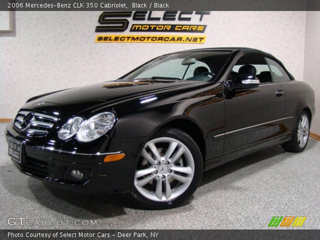 2006 Mercedes-Benz CLK 350 Cabriolet in Black