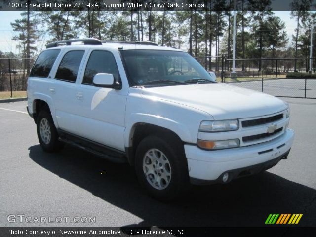 2003 Chevrolet Tahoe Z71 4x4 in Summit White