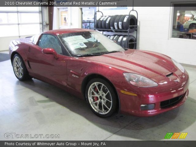 2010 Chevrolet Corvette Z06 in Crystal Red Metallic