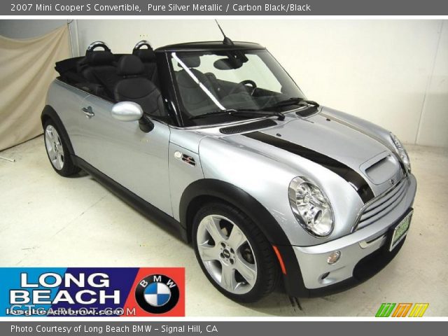 2007 Mini Cooper S Convertible in Pure Silver Metallic